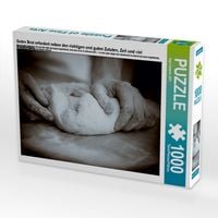 Produktbild: CALVENDO Puzzle Gutes Brot erfordert neben den richtigen und guten Zutaten, Zeit und viel Handarbeit. | 1000 Teile Lege-Gr&ouml;&szlig;e 64x48cm Foto-Puzzle f&uuml;r gl&uuml;ckliche Stunden
