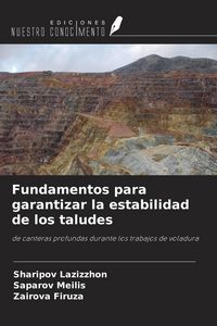 Produktbild: Fundamentos para garantizar la estabilidad de los taludes