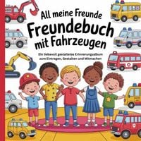 Produktbild: All meine Freunde Freundebuch mit Fahrzeugen
