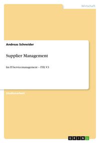 Produktbild: Supplier Management