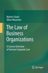 Produktbild: The Law of Business Organizations