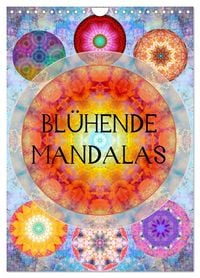 Produktbild: Bl&uuml;hende Mandalas (Wandkalender 2027 DIN A4 hoch), CALVENDO Monatskalender