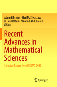Produktbild: Recent Advances in Mathematical Sciences