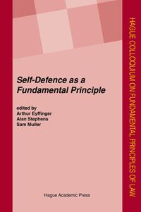 Produktbild: Self-Defence as a Fundamental Principle