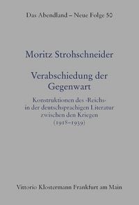 Produktbild: Verabschiedung der Gegenwart