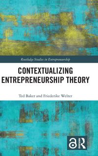Produktbild: Contextualizing Entrepreneurship Theory