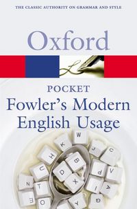 Produktbild: Pocket Fowler's Modern English Usage