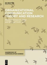 Produktbild: Organizational Communication Theory and Research