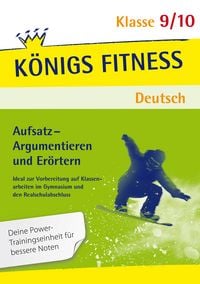 Produktbild: Aufsatz - Argumentieren und Er&ouml;rtern. Deutsch Klasse 9/10.