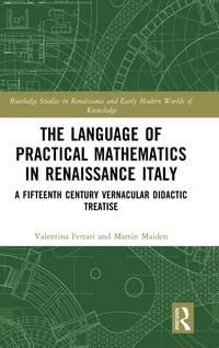 Produktbild: The Language of Practical Mathematics in Renaissance Italy