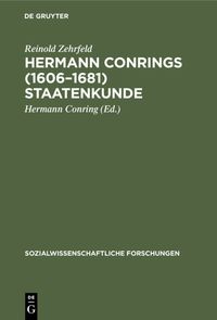 Produktbild: Hermann Conrings (1606&ndash;1681) Staatenkunde