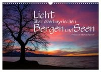 Produktbild: Licht &uuml;ber oberbayrischen Bergen und Seen (Wandkalender 2027 DIN A3 quer), CALVENDO Monatskalender