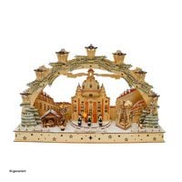 Produktbild: HTI-Living LED Lichterbogen 60 cm mit Kirche und Sternsinger