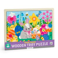 Produktbild: Spring Friends 12 Piece Wooden Puzzle