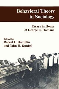 Produktbild: Behavioral Theory in Sociology