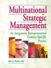 Produktbild: Multinational Strategic Management