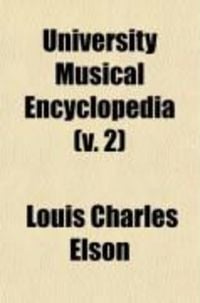 Produktbild: University Musical Encyclopedia (Volume 2)