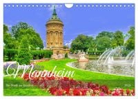 Produktbild: Mannheim - Die Stadt im Quadrat (Wandkalender 2026 DIN A4 quer), CALVENDO Monatskalender
