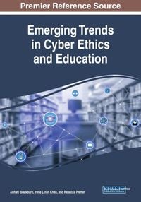 Produktbild: Emerging Trends in Cyber Ethics and Education