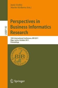 Produktbild: Perspectives in Business Informatics Research