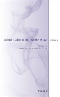 Produktbild: Oxford Studies in Philosophy of Law Volume 5
