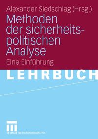 Produktbild: Methoden der sicherheitspolitischen Analyse