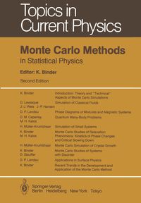 Produktbild: Monte Carlo Methods in Statistical Physics