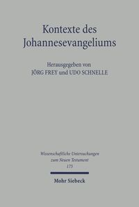 Produktbild: Kontexte des Johannesevangeliums