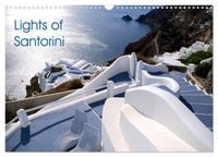 Produktbild: Lights of Santorini (Wall Calendar 2026 DIN A3 landscape), CALVENDO 12 Month Wall Calendar