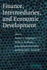 Produktbild: Finance, Intermediaries, and Economic Development