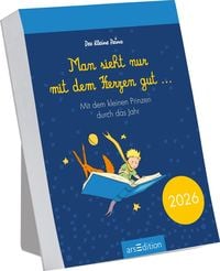 Produktbild: Abreißkalender Man sieht nur mit dem Herzen gut ... 2026
