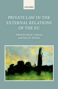Produktbild: Private Law in the External Relations of the EU