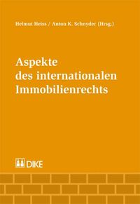 Produktbild: Aspekte des internationalen Immobilienrechts