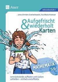 Produktbild: Aufgefrischt-und-wiederholt-Karten Mathematik 5-6
