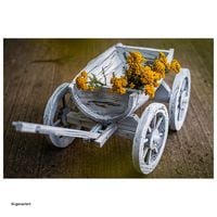Produktbild: HTI-Living Holzhandwagen Wei&szlig; Rustikal Sommerset Holzhandwagen Wei&szlig; Rustikal Sommerset