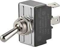 Produktbild: TRU COMPONENTS 1587828 TC-R13-28D-01 Kippschalter 250 V/AC 10 A 1 x Ein/Aus/Ein rastend/0/rastend 1 St.