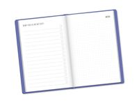 Terminplaner Lederlook 2024 Lila