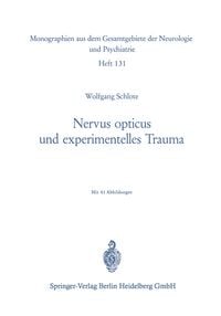 Produktbild: Nervus opticus und experimentelles Trauma