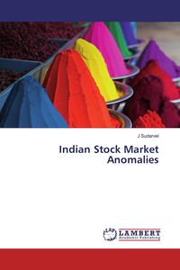 Produktbild: Indian Stock Market Anomalies