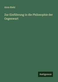 Produktbild: Zur Einf&uuml;hrung in die Philosophie der Gegenwart