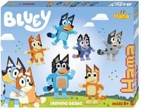 Produktbild: Hama 7916 - DIY B&uuml;gelperlen Midi 5+, Motiv Bluey, Geschenkpackung, 4000 St&uuml;ck