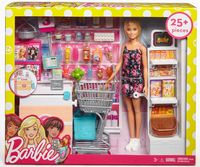 Bild vom Artikel Mattel - Barbie Supermarkt und Puppe Spielset vom Autor 