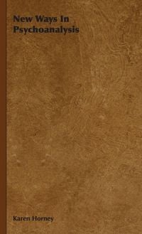 Produktbild: New Ways in Psychoanalysis