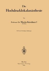 Produktbild: Die Hochdrucklokalan&auml;sthesie