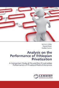 Produktbild: Gidey, E: Analysis on the Performance of Ethiopian Privatiza