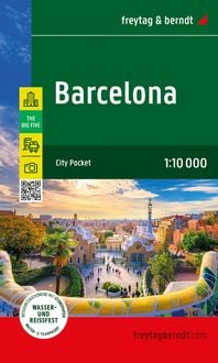 Produktbild: Freytag & berndt Innenstadtplan Barcelona 1:10.000