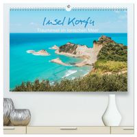 Produktbild: Insel Korfu - Trauminsel im Ionischen Meer (hochwertiger Premium Wandkalender 2026 DIN A2 quer), Kunstdruck in Hochglanz