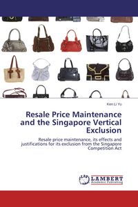 Produktbild: Resale Price Maintenance and the Singapore Vertical Exclusion