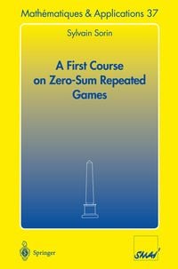Produktbild: A First Course on Zero-Sum Repeated Games