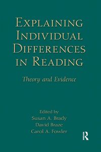 Produktbild: Explaining Individual Differences in Reading